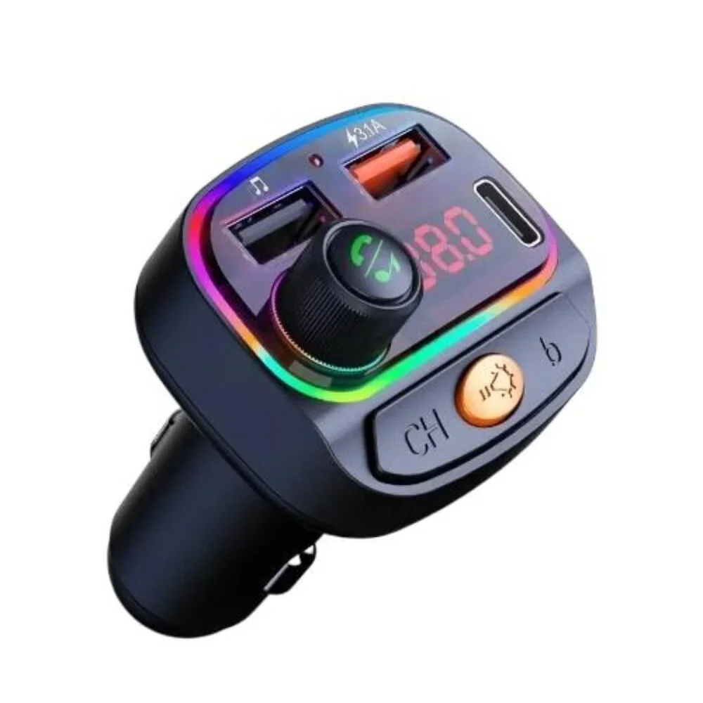 Bluetooth Car FM Transmitter with PD Fast Charging C15
